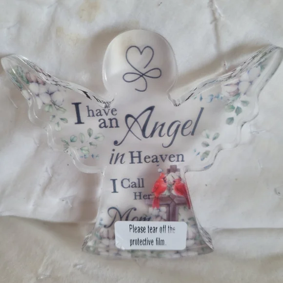 "I Have An Angel In Heavan, I Call Her Mom" Plaque - Picture 2 of 4